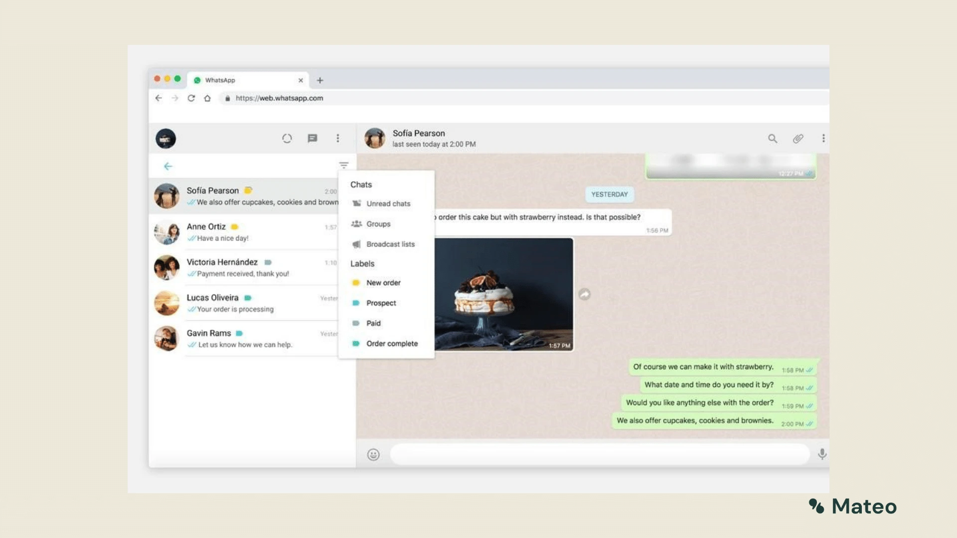 WhatsApp Business Desktop &  Browser 2023 Anleitung Mateo
